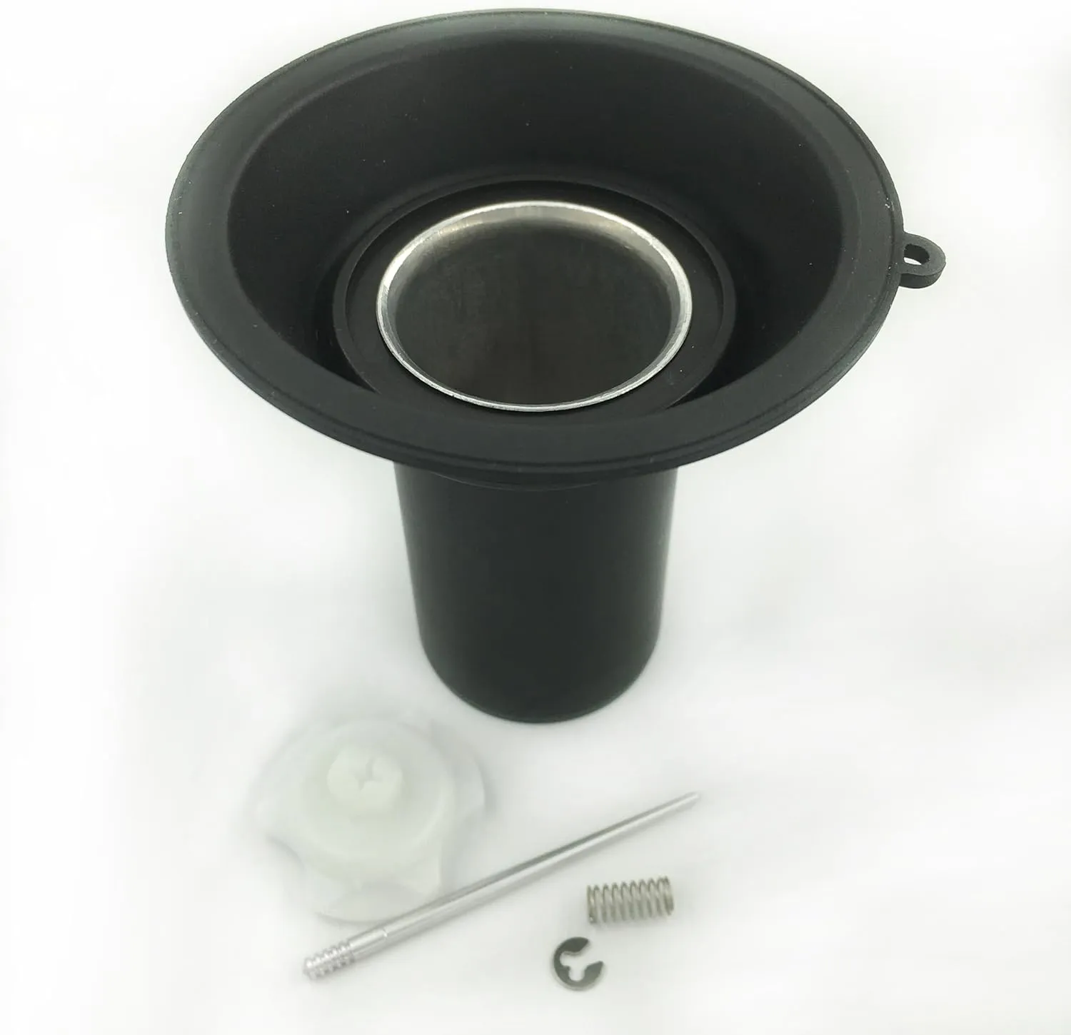 1 Pack Motorcycle Rubber Carburetor Membrane Bowl, Carb Slide Vacuum Diaphragm Valve Piston Needle Spring Kit Set Fit For Honda VT750C Shadow 1983