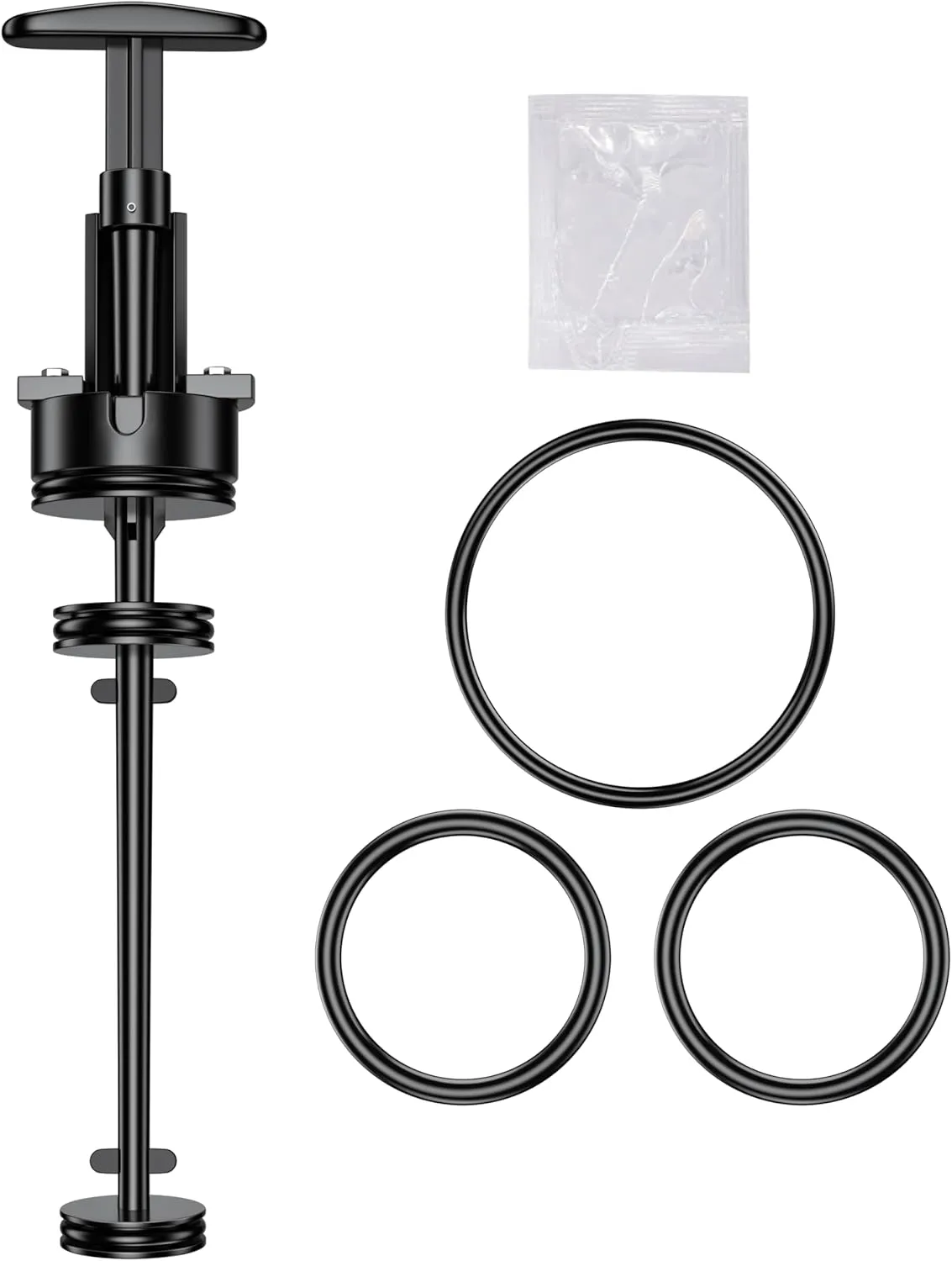 273241 Slide Valve Piston Rod Assembly Compatible with Pentair Pool and Spa Multiport Valve Push-Pull Slide Backwash 2" PVC ，Replace# 273241, 261165, 261047