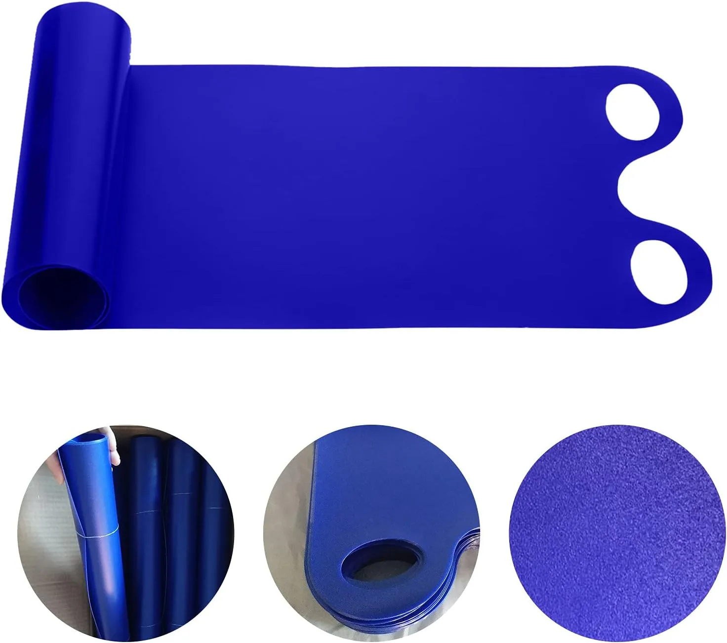 48 Inch Snow Sled for Kids,Lightweight Plastic Thickened Snow Sleds with Handles,Durable Roll Up Flexible Snow Board Winter Downhill Sprinter Sledding for Sand Snow Grass Beach Outdoor