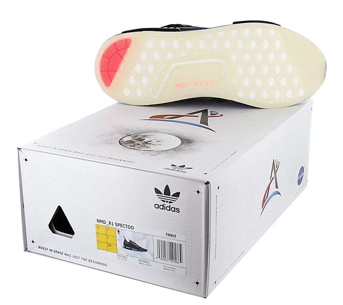 adidas x NASA - NMD R1 Spectoo - Schuhe Schwarz FX6819