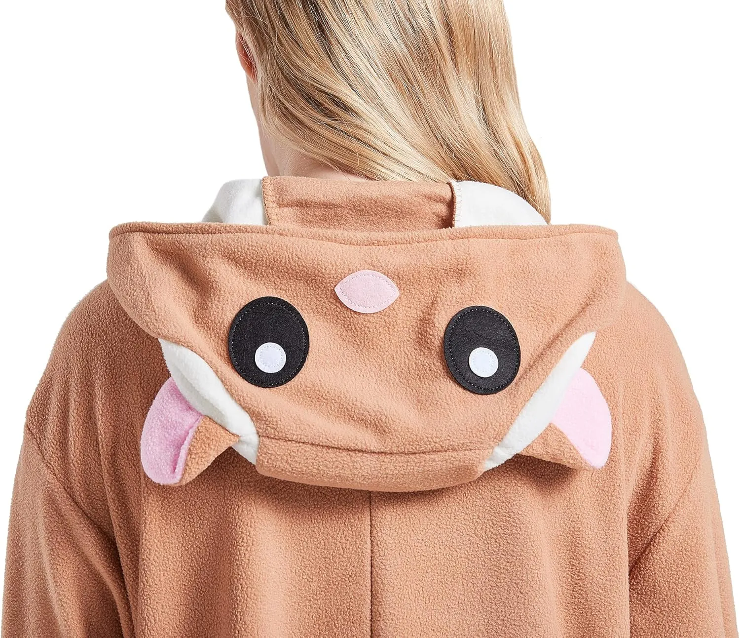 Adult Onesie Pajamas - Unisex Halloween Animal Costume Sleepwear for Men & Women - Comfy & Fun Cosplay Outfit