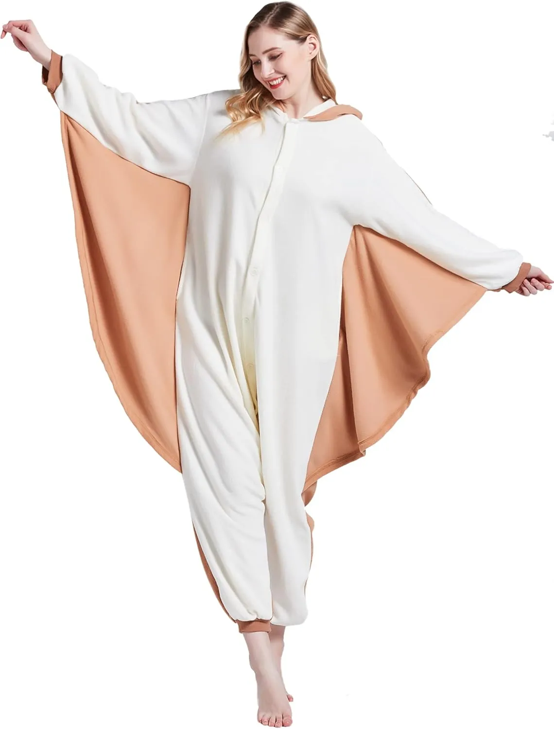 Adult Onesie Pajamas - Unisex Halloween Animal Costume Sleepwear for Men & Women - Comfy & Fun Cosplay Outfit