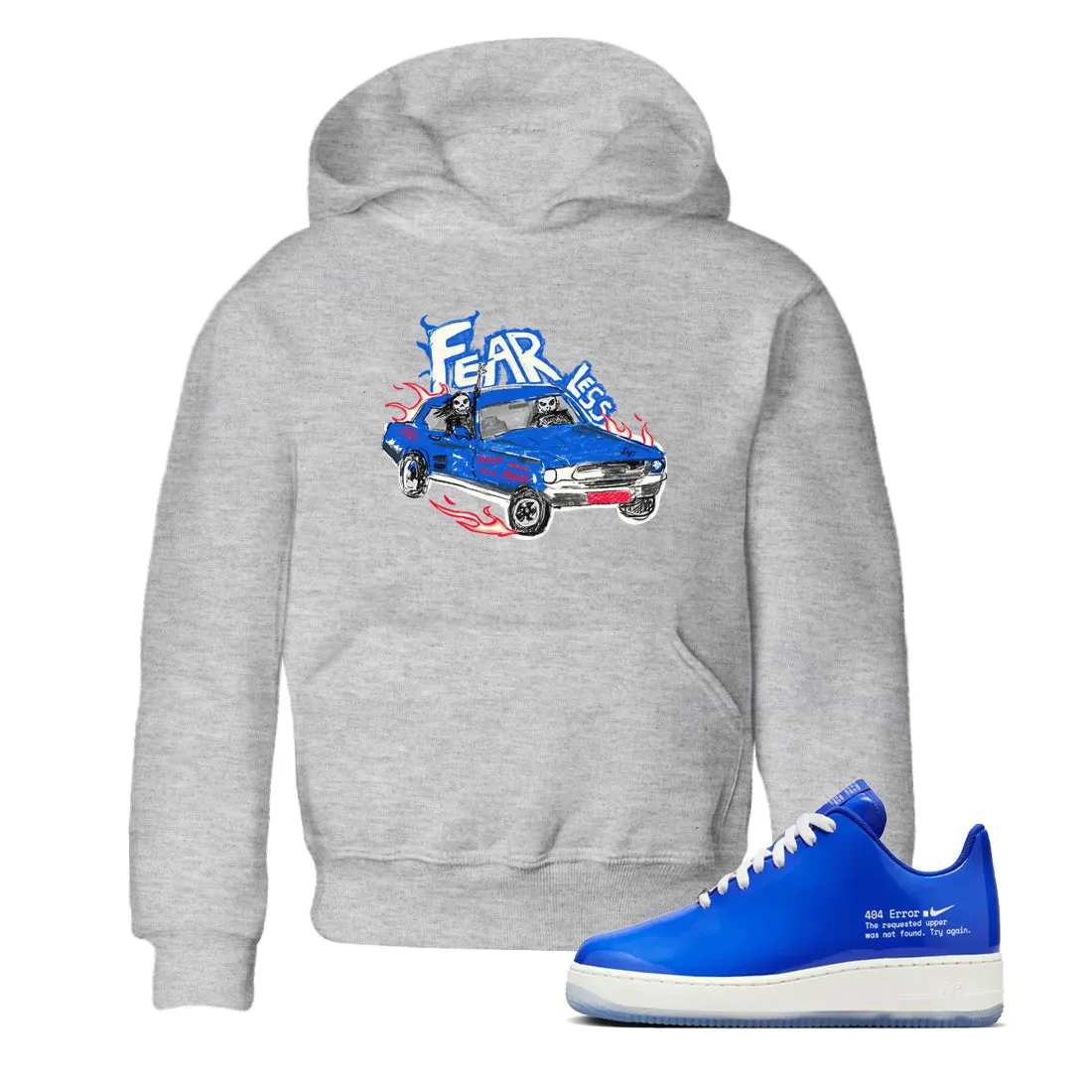 Air Kids 404 SNRT Supportive Car 1 Members-only Tees Error Fearless Sneaker Force -