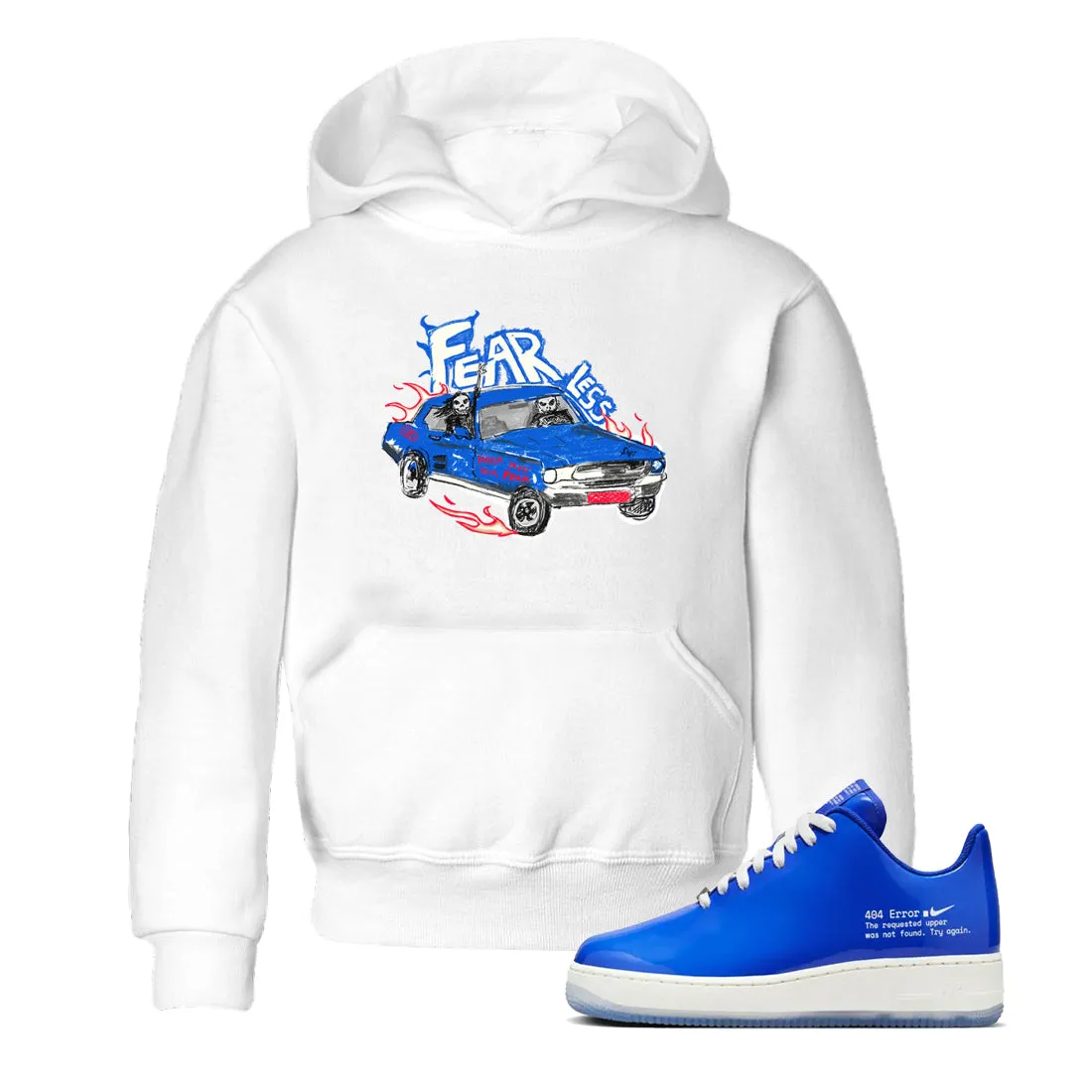 Air Kids 404 SNRT Supportive Car 1 Members-only Tees Error Fearless Sneaker Force -