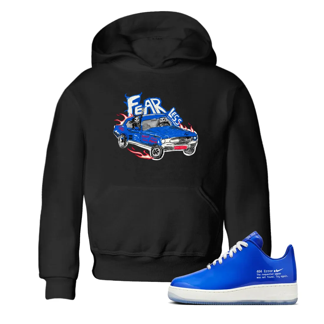 Air Kids 404 SNRT Supportive Car 1 Members-only Tees Error Fearless Sneaker Force -
