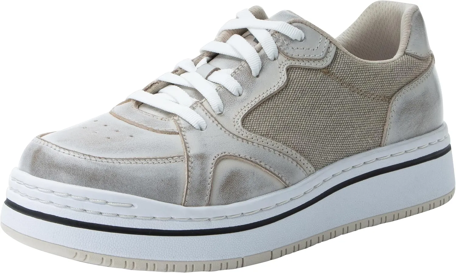 Alegria Women's Alyster Platform Leather Sneaker