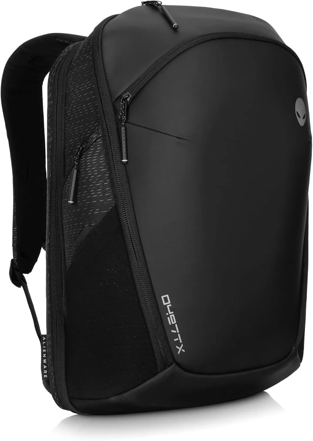 Alienware AW724P Horizon Travel Backpack - Fits upto 18-inch, 840D Fabric, EVA Foamed, Weather-resistant, Shockproof, Padded Shoulder Strap, Padded Back, RFID Blocking Pocket - Galaxy Weave Black