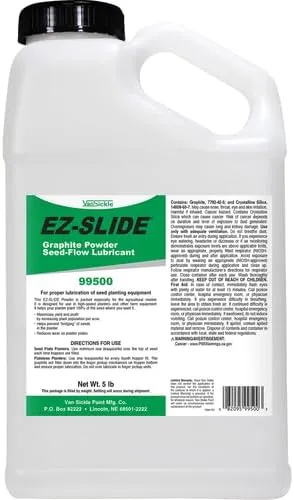All States EZ-Slide Seed Powder Lubricant 100% Graphite 5 lbs. fits Universal Planter Parts Talc/Graphite/Coatings