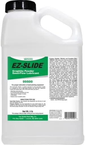 All States EZ-Slide Seed Powder Lubricant 100% Graphite 5 lbs. fits Universal Planter Parts Talc/Graphite/Coatings