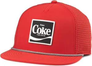 AMERICAN NEEDLE Coke Coca Cola Patch Unisex Adjustable Snapback Baseball Hat
