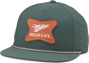 AMERICAN NEEDLE Miller High Life Beer Patch Unisex Adjustable Snapback Baseball Hat