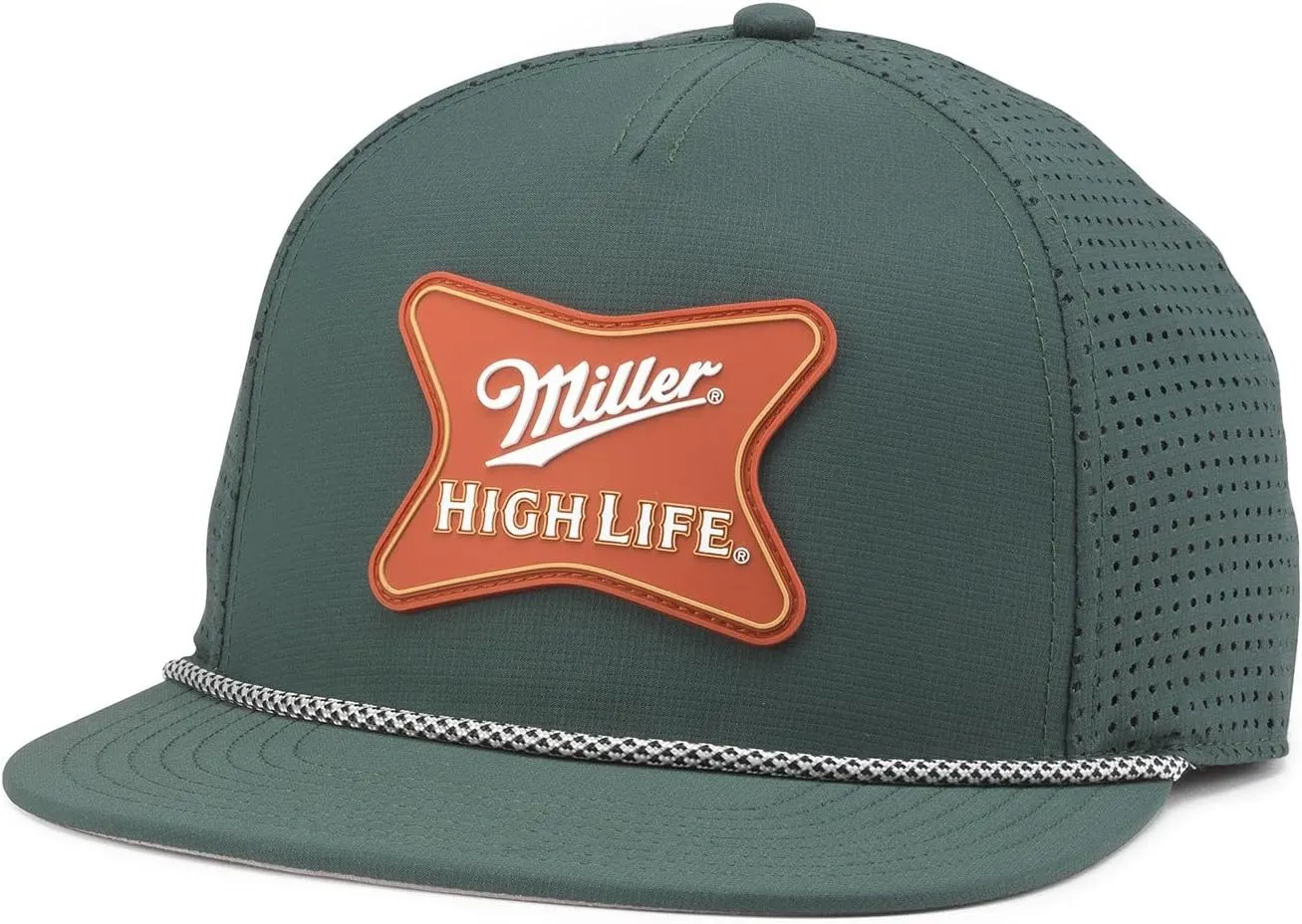 AMERICAN NEEDLE Miller High Life Beer Patch Unisex Adjustable Snapback Baseball Hat