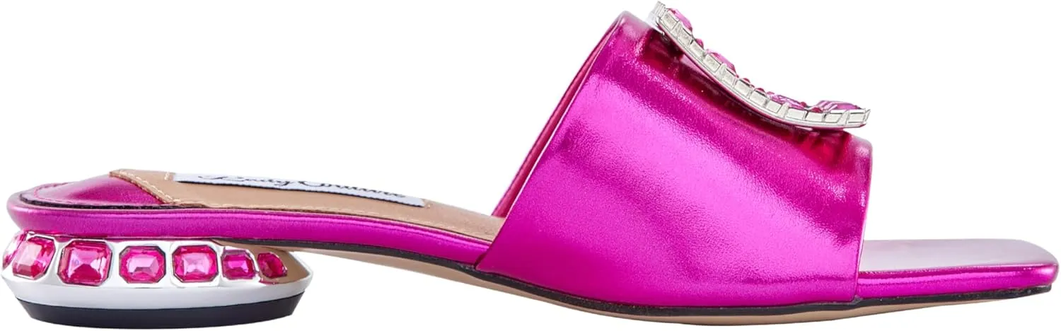 Amore Metallic Jewel Slide