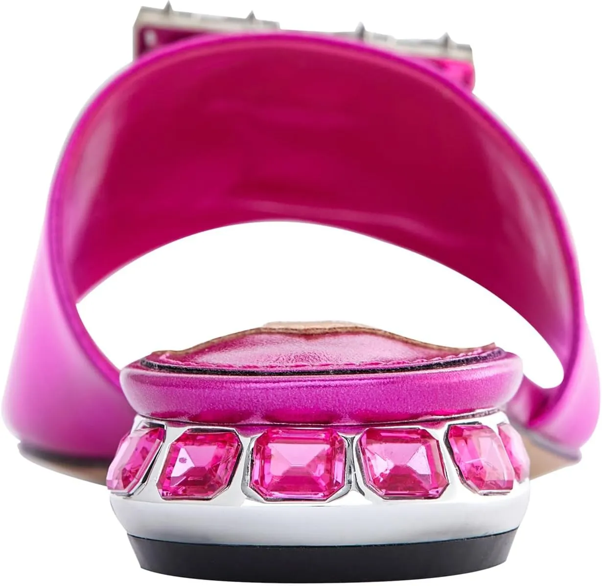 Amore Metallic Jewel Slide