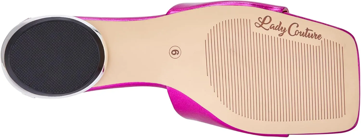 Amore Metallic Jewel Slide