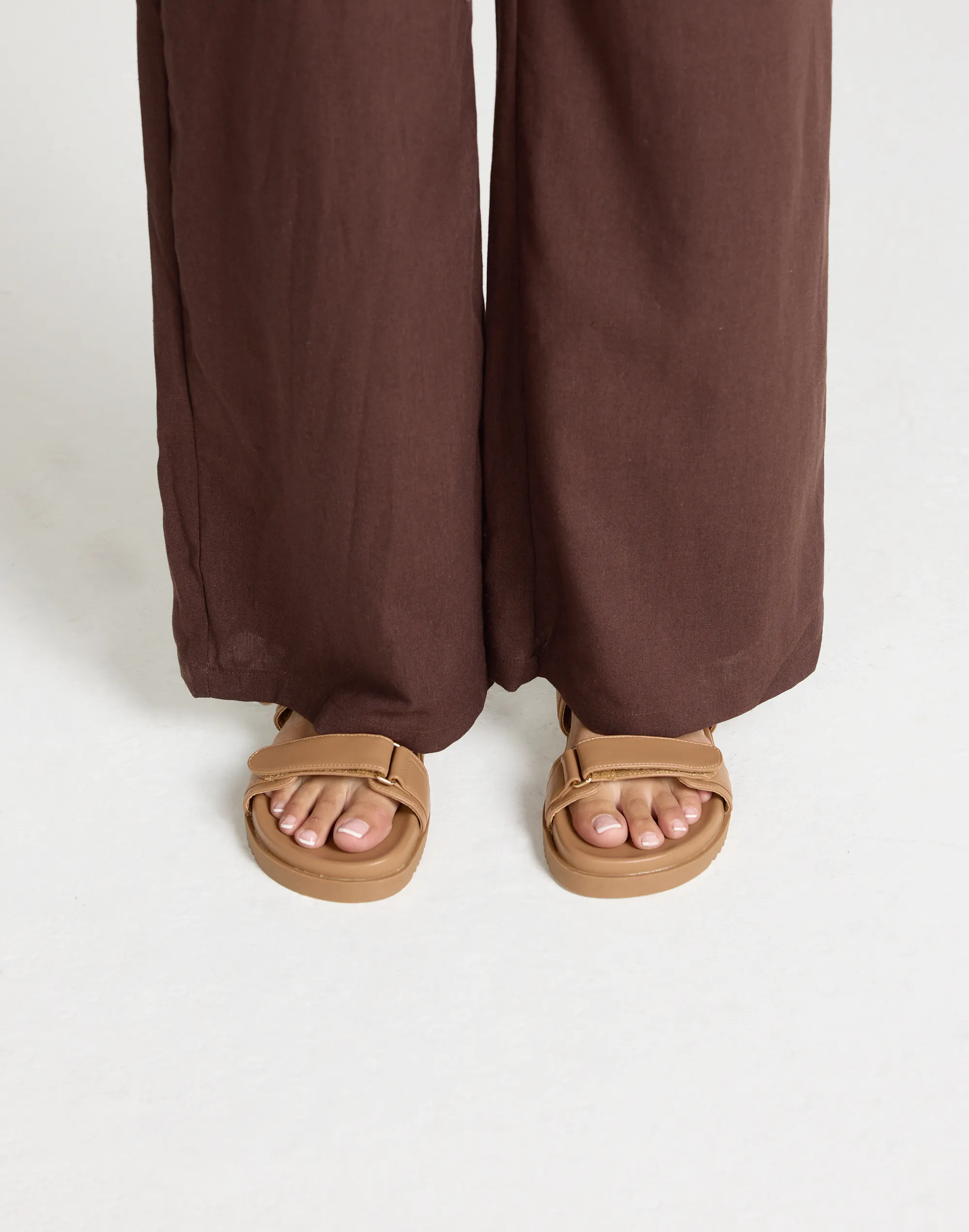 Amylee Slides (Teak) - By Billini