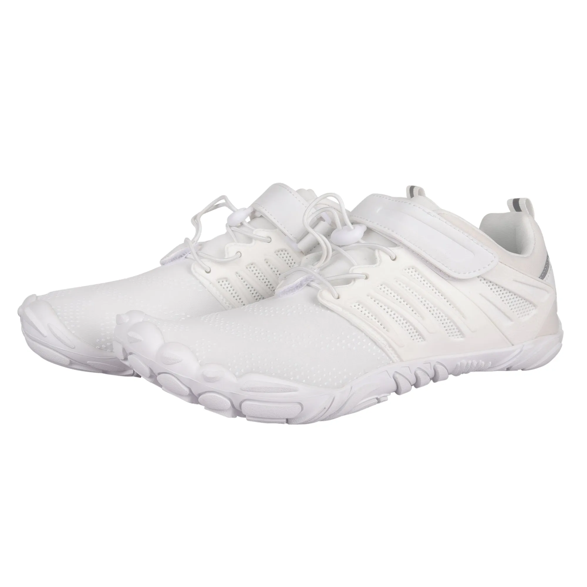 ANDUNE Women’s Barefoot & Minimalist Cross Training Shoes – All Terrain White Dash