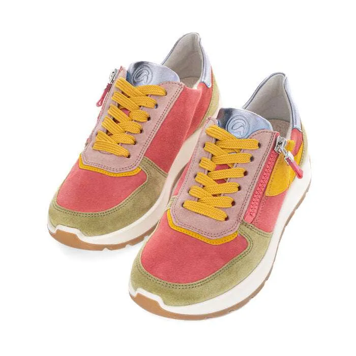 Ara Multi-colour Wide Fit Trainer |122511215