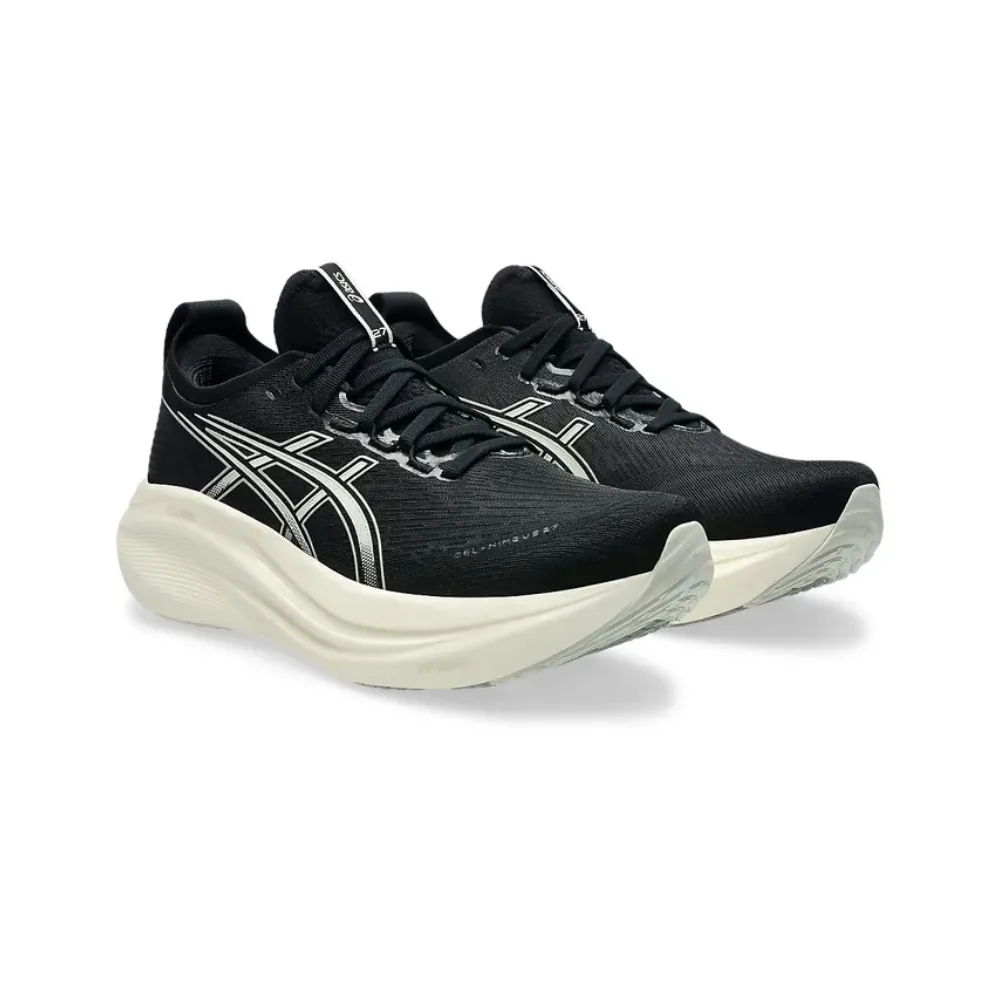 Asics Gel-Nimbus 27 (D Standard) Mens Black/Lake Grey