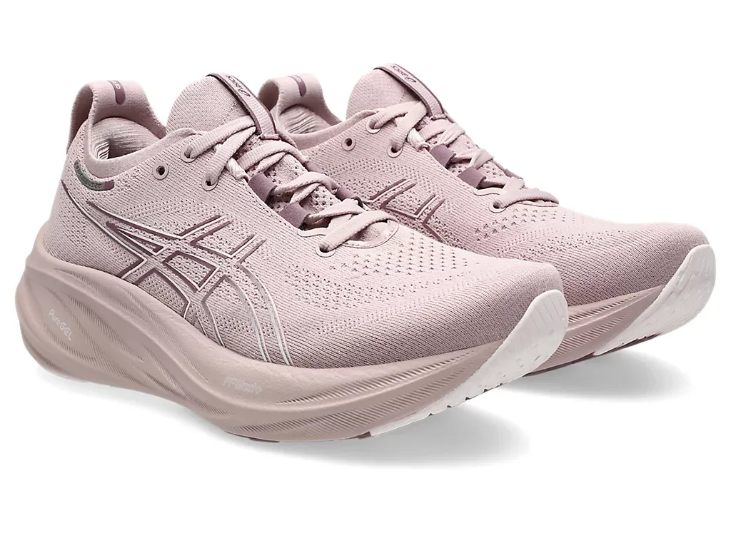 ASICS Women Gel-Nimbus 26 Wide - Watershed Rose / White