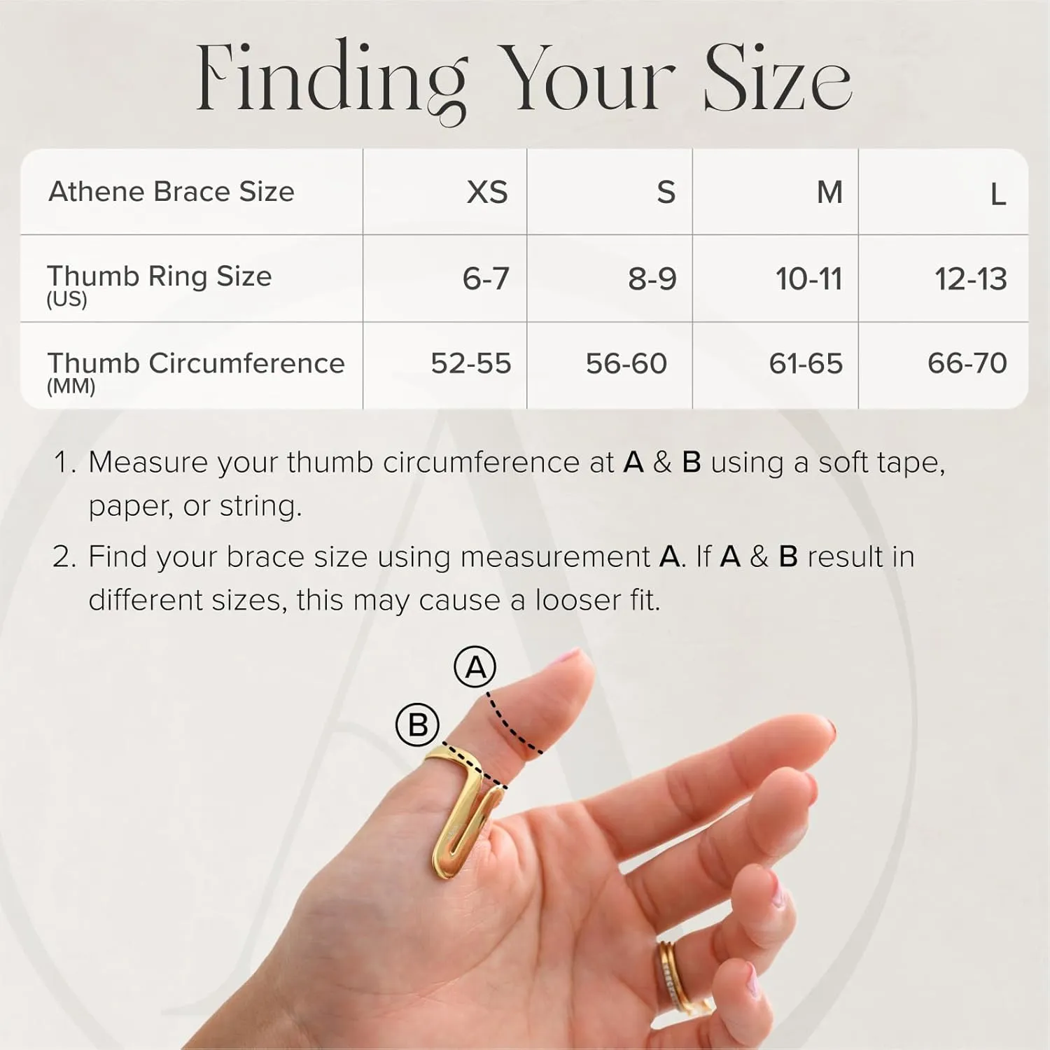Athene CMC Thumb Brace for Joint Discomfort & Relief. An Elegant, Comfortable Thumb Splint Designed to Maintain Full Hand Function, Crafted from Premium Materials, L (Silver)