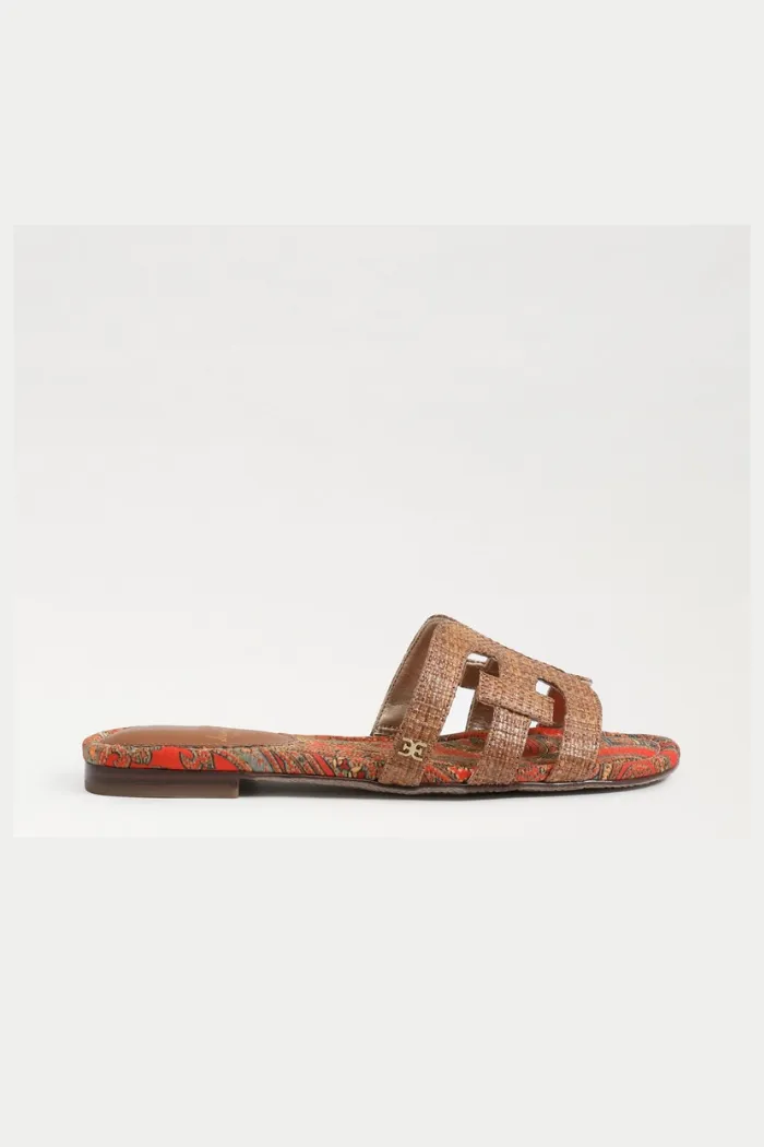 Bay Slid Sandal - Cuoio Weave
