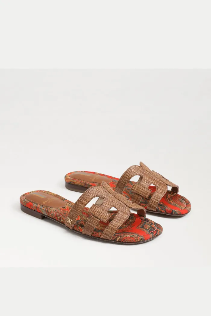 Bay Slid Sandal - Cuoio Weave