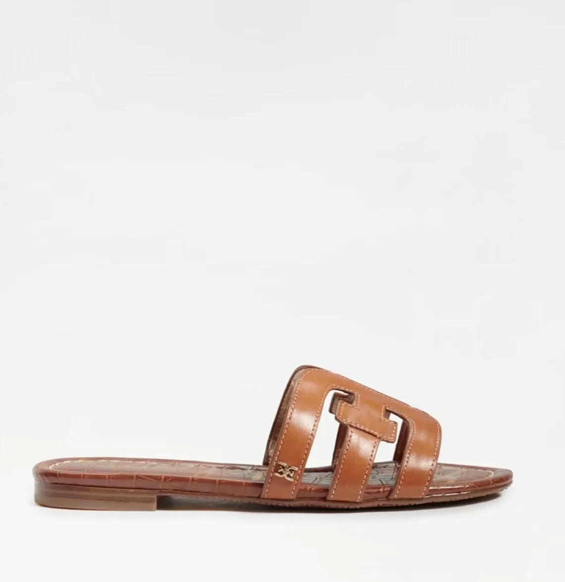 Bay Slide Sandal- Saddle Leather