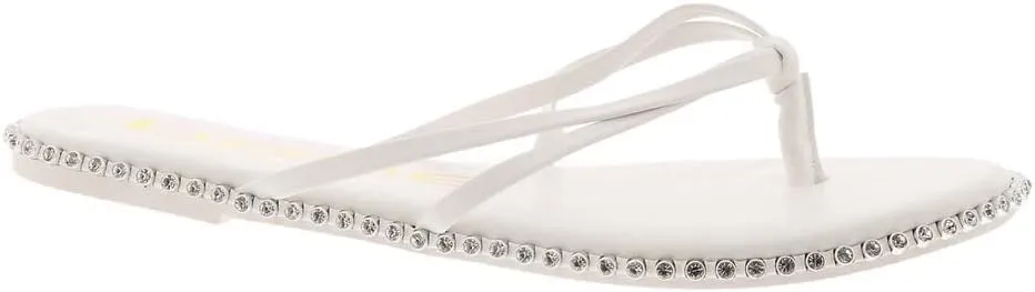 bebe Chora - Slippers for Women - Man-Made Upper and Lining - Padded Insole - Round Toe with Post Toe Design