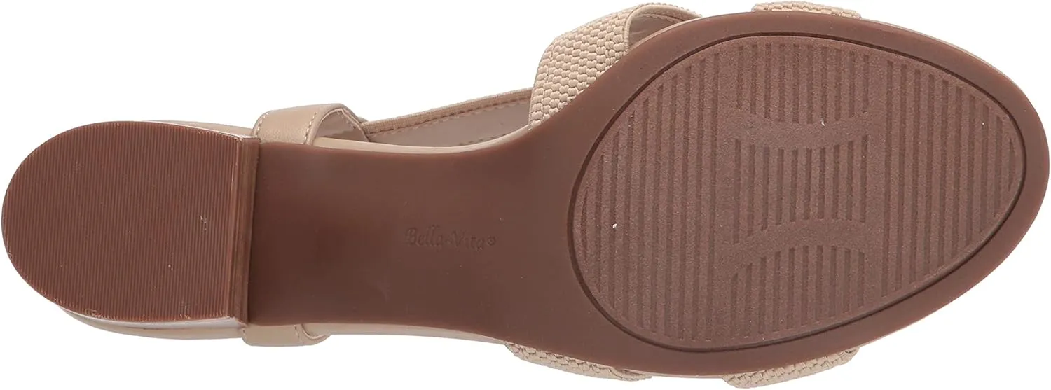 Bella Vita Women's Block Heel Sandal Heeled