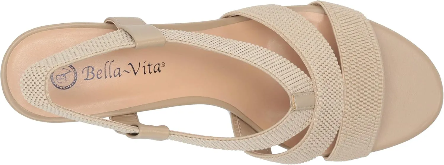 Bella Vita Women's Block Heel Sandal Heeled