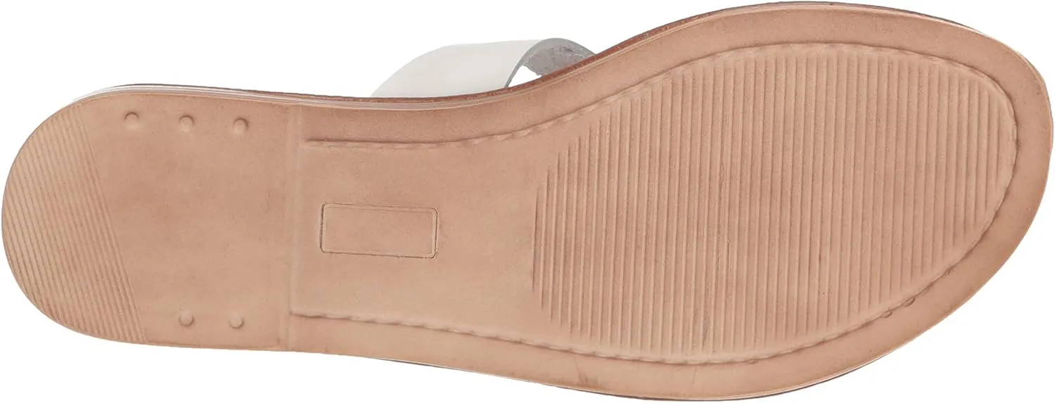 Bella Vita Women's Ona-Italy Sparkle Slide Flat Sandal