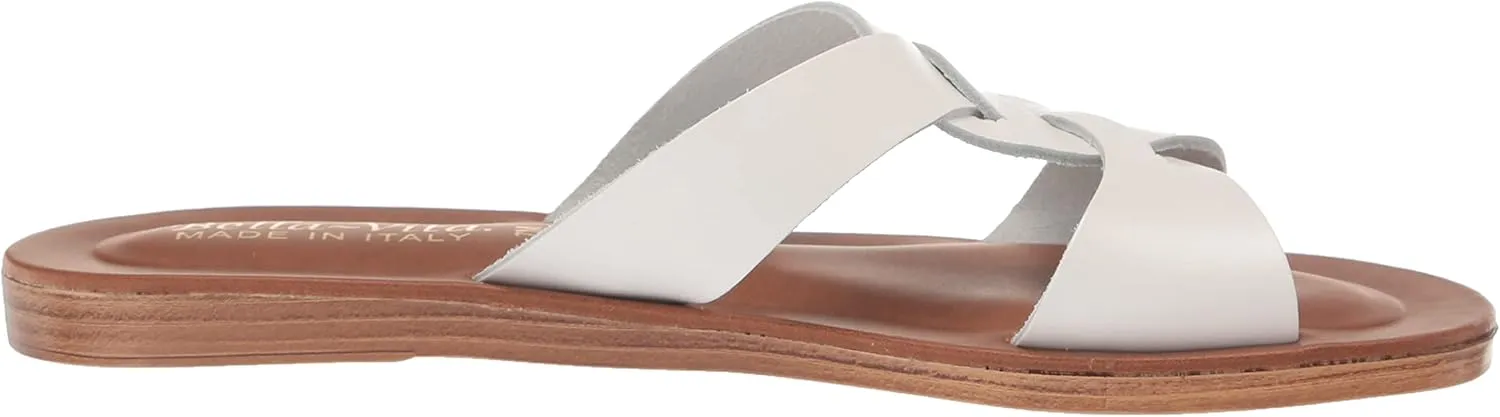 Bella Vita Women's Ona-Italy Sparkle Slide Flat Sandal