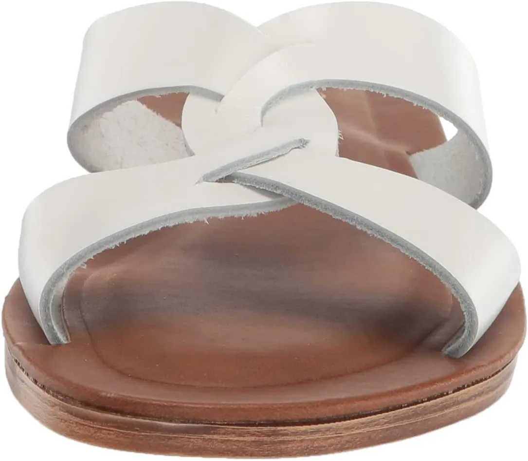 Bella Vita Women's Ona-Italy Sparkle Slide Flat Sandal
