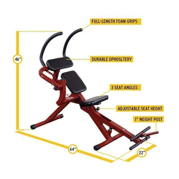 Best Fitness Semi-Recumbent Ab Bench Abdominal Trainer