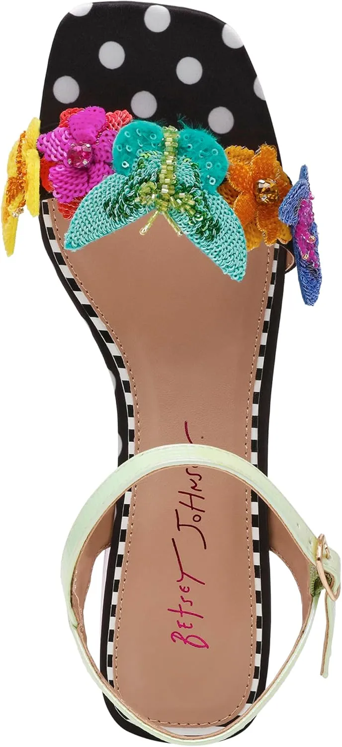 Betsey Johnson Women's Emerry Heeled Sandal