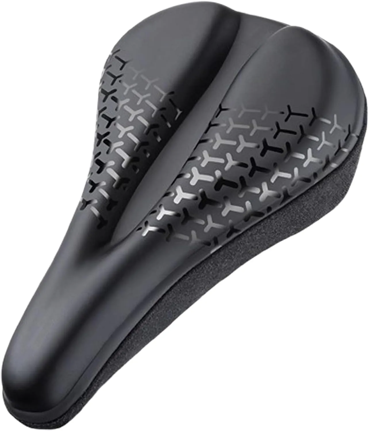 Bike Seat Cushion for Diamondback Bicycles Haanjo Trail Bicycles Haanjo Trail Carbon, Memory Foam & Gel Padded Cover Bicycle Seat for Men Women Shock-Absorbing Comfort Bike Seat Pad,A