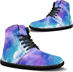 Binienty Unisex Men Women Barefoot Shoes Lace up High Top Minimalist Flat Sneakers Cross-Trainer Footwear
