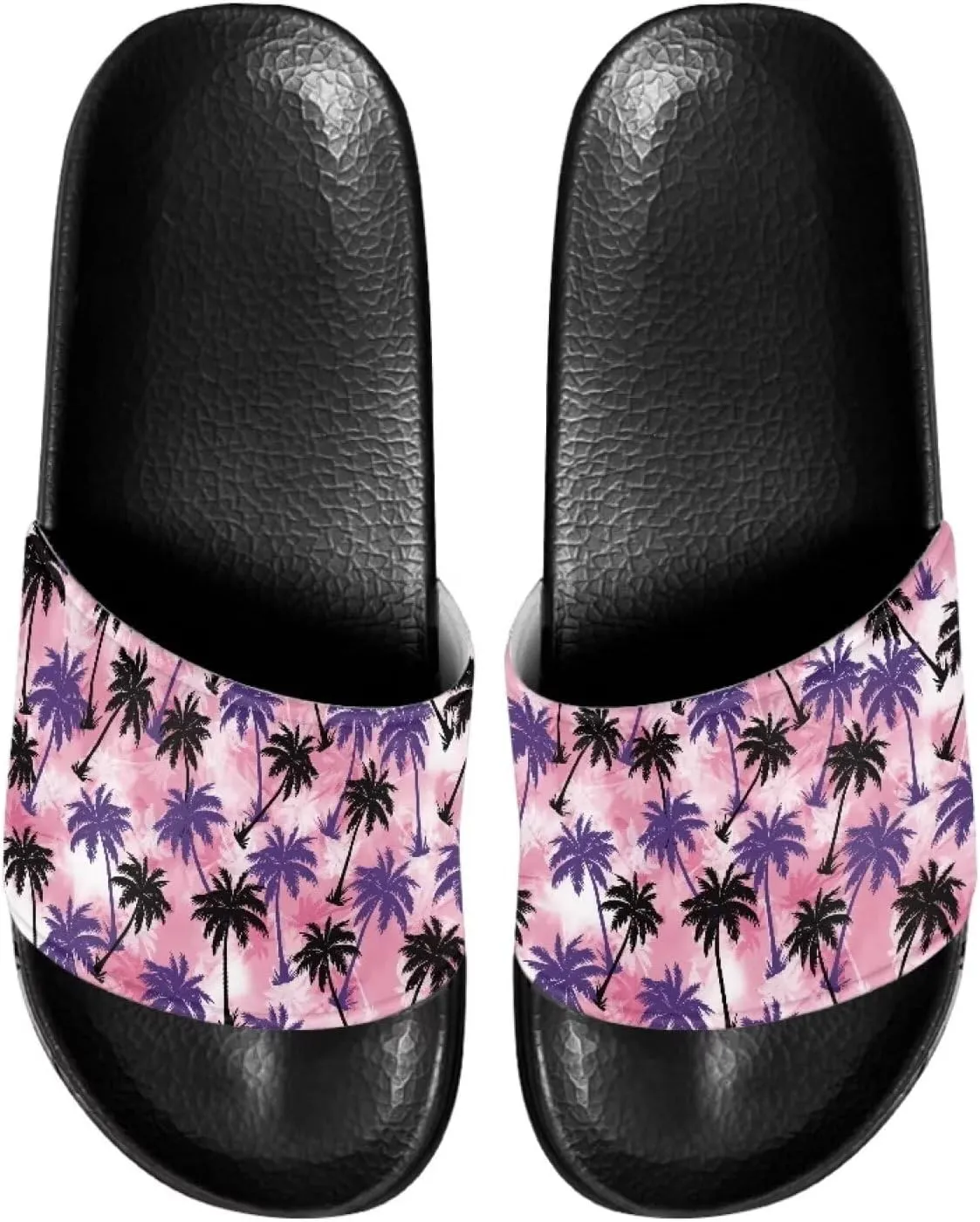 Binienty Womens Mens Fashion Slide Sandals Non Slip Summer Slippers for Bathroom, Indoor Home, Pool, Beach