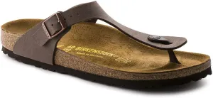 Birkenstock Women's Gizeh Cork Footbed Thong Sandal Mocha 10 US, 41 M EU