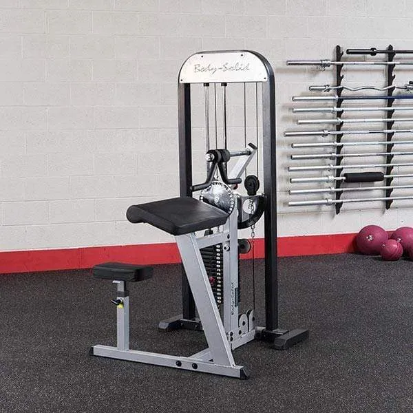 Body-Solid Pro Select Bicep Tricep Machine Muscle Trainer