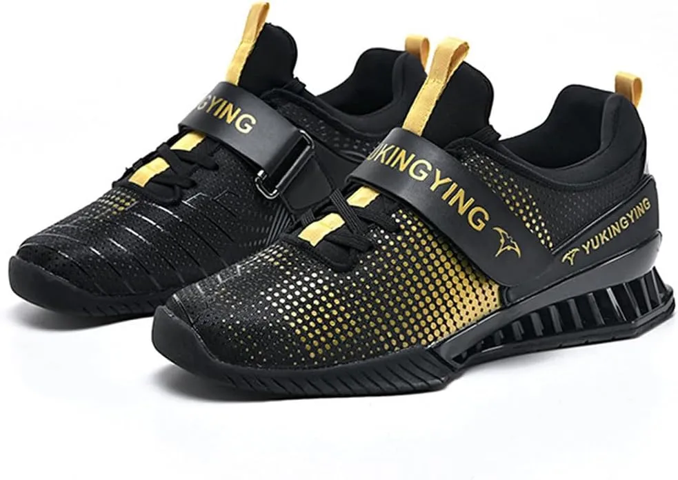 Bodybuilding Shoes Weight Lifting Shoes Powerlifting & Squat Shoes,Deadlift Shoes Men Weightlifting Shoes Fitness Cross-Trainer Shoes Powerlifting Shoes for Men Gym Training Squat Sneaker,39-46 EU