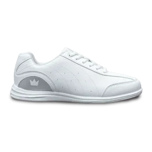 Brunswick Womens Mystic White Silver Bowling Shoes