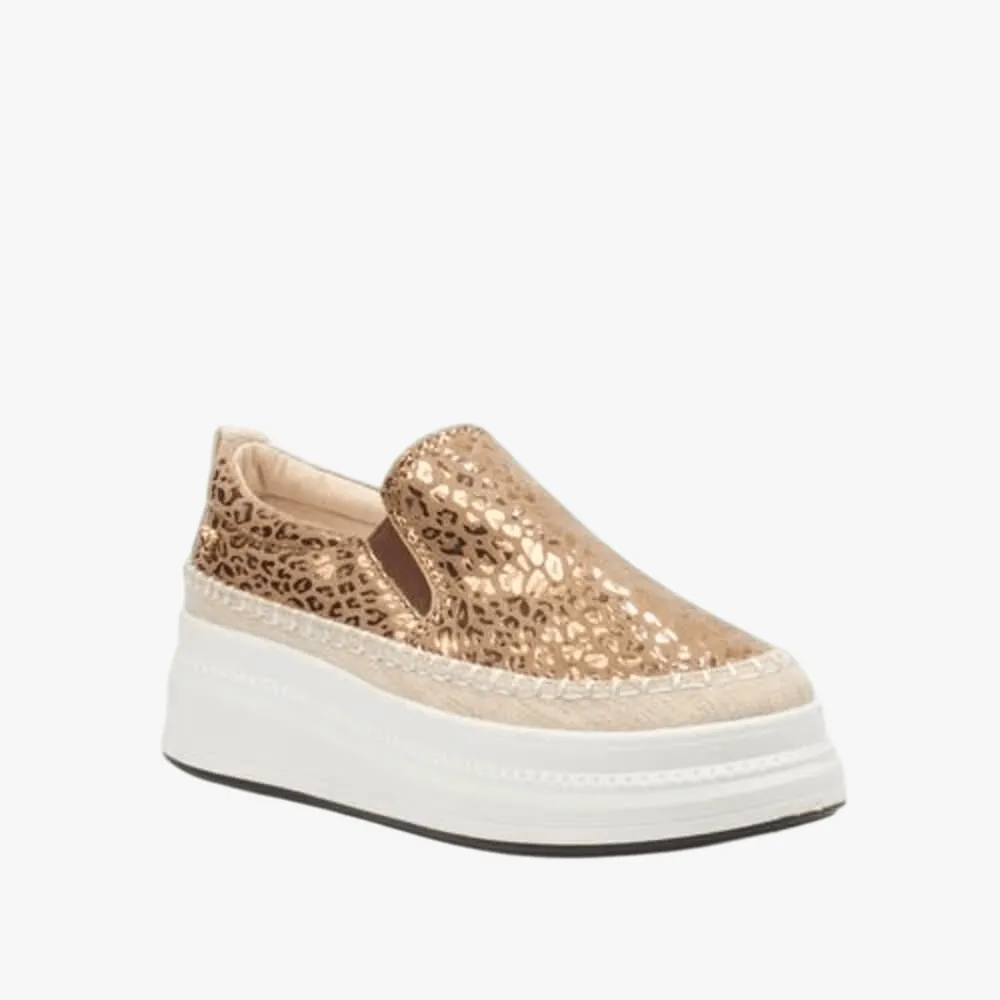 Butterfly Womens Senhora 13 Sneaker Gold