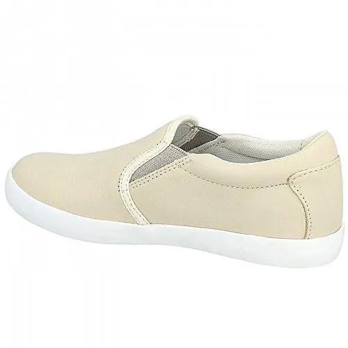 Ca18Su Brattleboro Leather Slipon Color: Off White Size: 11M Us