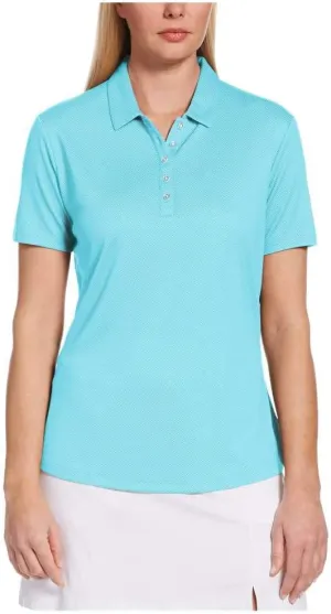 Callaway Women's Birdseye Golf Polo, Cooling Technology, Sun Protection, Moisture-wicking, Performance Collared Shirt