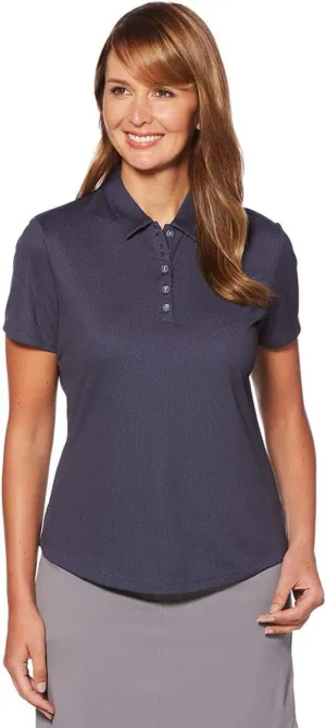 Callaway Women's Birdseye Golf Polo, Cooling Technology, Sun Protection, Moisture-wicking, Performance Collared Shirt