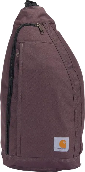 Carhartt Bag, Sling Crossbody Backpack with Side Release Buckle & Tablet Sleeve, Wine, One Size