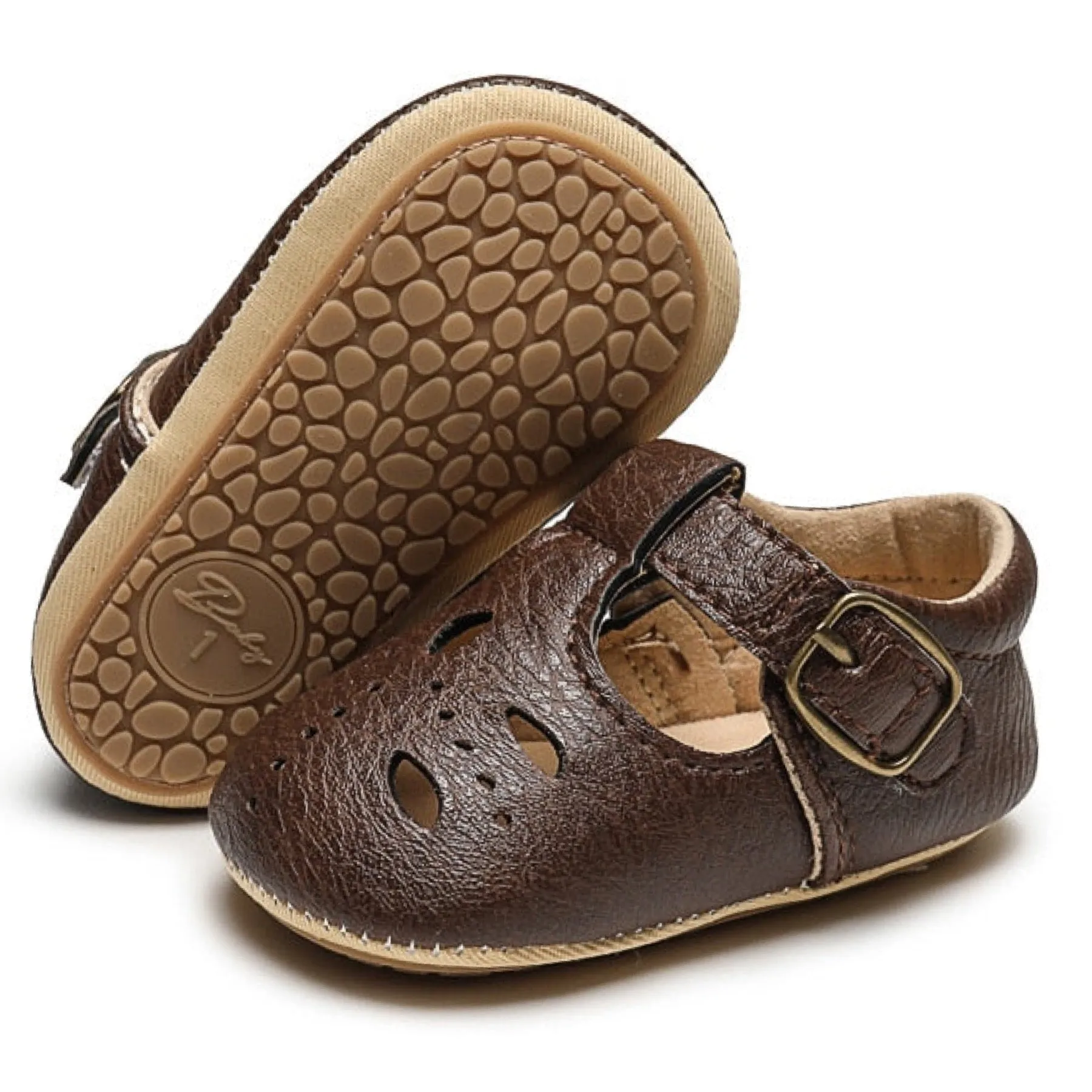 Cassie Sandal Dark Brown