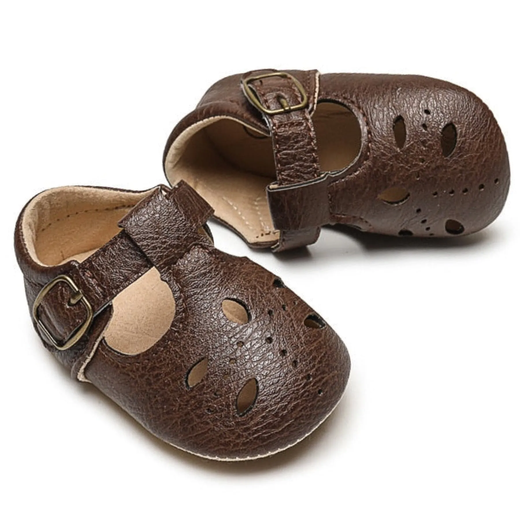 Cassie Sandal Dark Brown